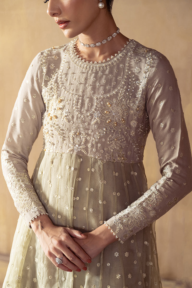 Cross Stitch | Wedding Collection 25 | NOOR-E-CHASHM - by - Libasekhas UK - Registered Vendor of : Cross Stitch - 100% Original Designer Dresss