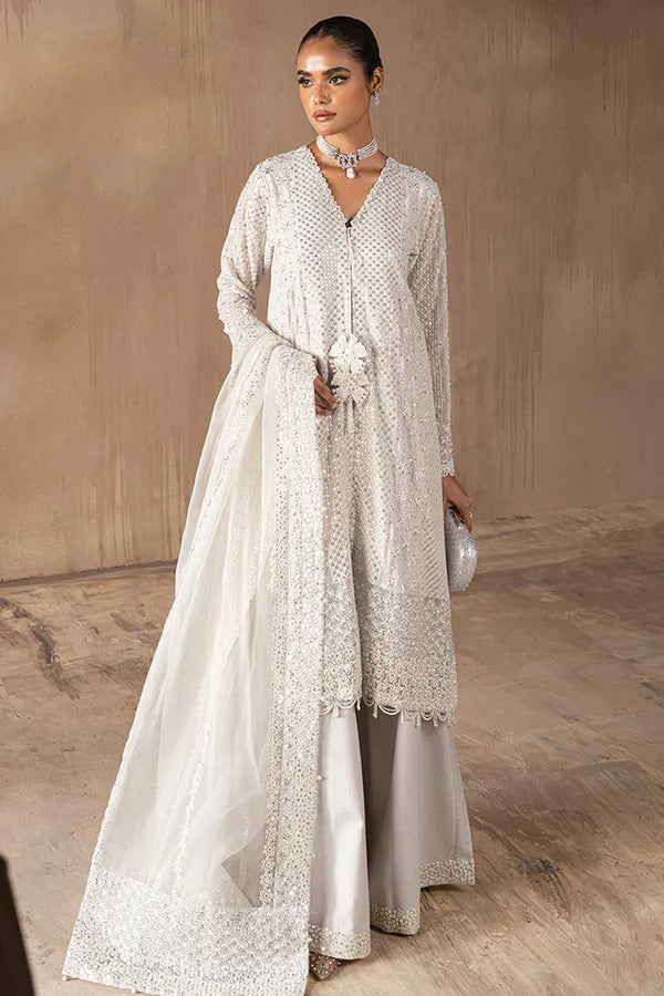 Cross Stitch | Wedding Festive 23 | Kashish - by - Libasekhas UK - Registered Vendor of : Cross Stitch - 100% Original Designer Dresss