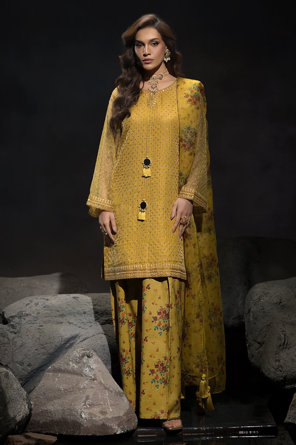 Charizma | Festive Pret | CMA-4-103 - by - Libasekhas UK - Registered Vendor of : Charizma - 100% Original Designer Dresss