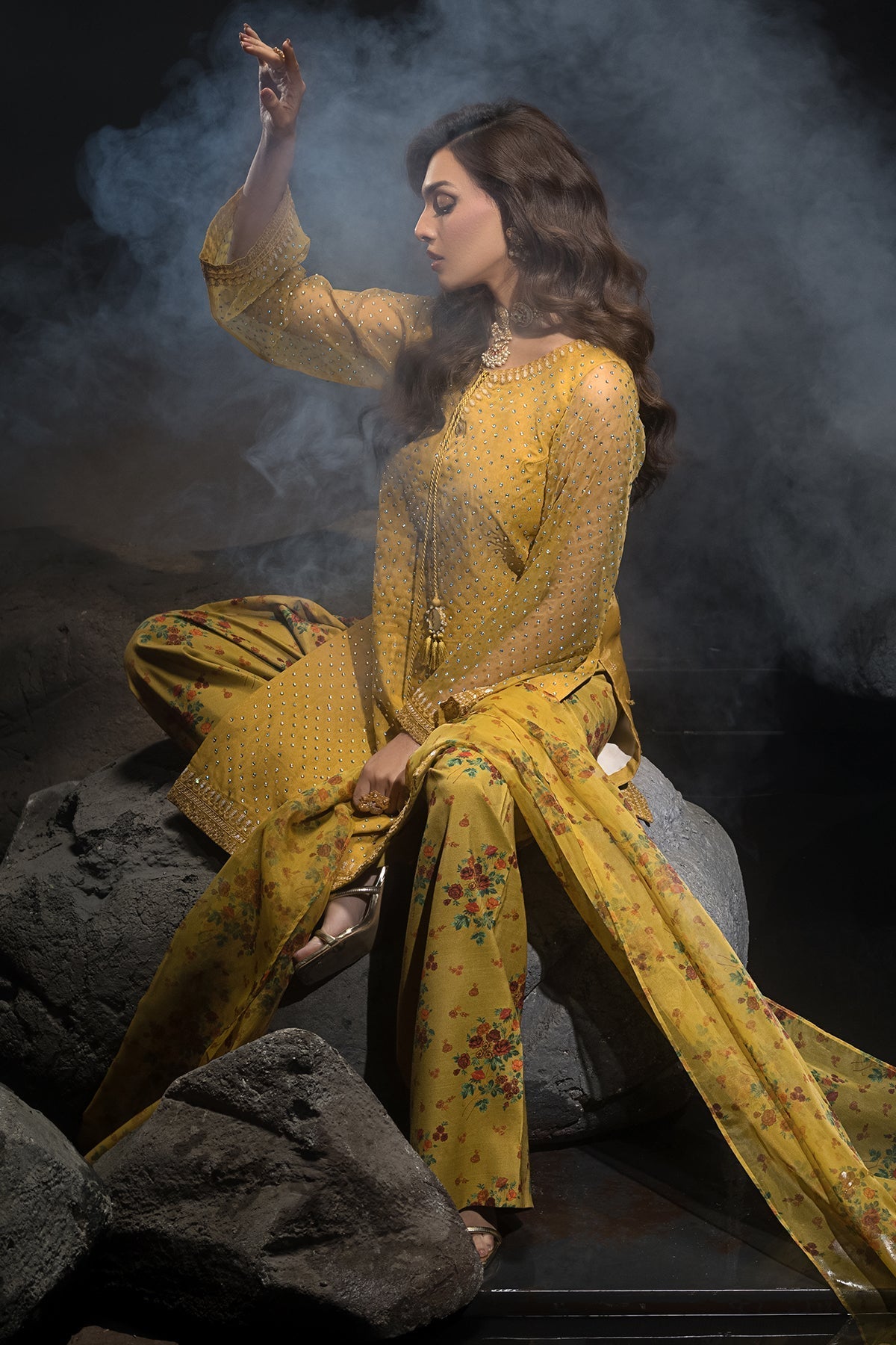 Charizma | Festive Pret | CMA-4-103 - by - Libasekhas UK - Registered Vendor of : Charizma - 100% Original Designer Dresss