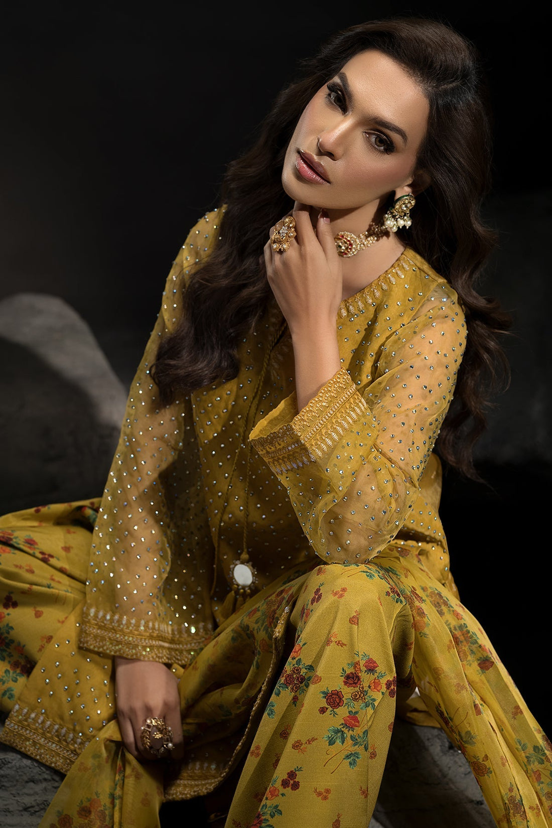 Charizma | Festive Pret | CMA-4-103 - by - Libasekhas UK - Registered Vendor of : Charizma - 100% Original Designer Dresss