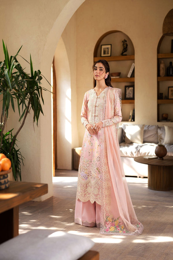 Maryam Hussain | Luxury Lawn 25 | Dimple - by - Libasekhas UK - Registered Vendor of : Maryam Hussain - 100% Original Designer Dresss