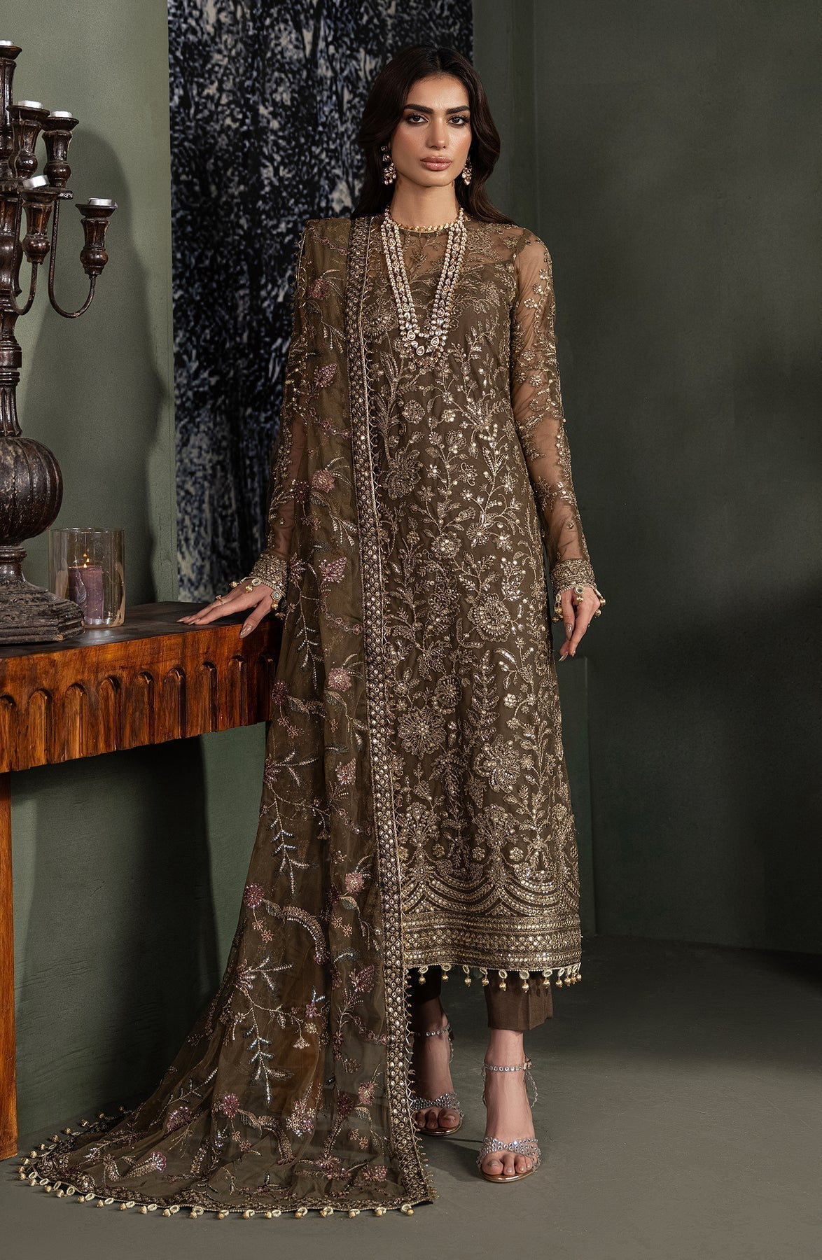 Zarif | Heritage Formals | ZHF 06 ZHALAY - by - Libasekhas UK - Registered Vendor of : Zarif - 100% Original Designer Dresss