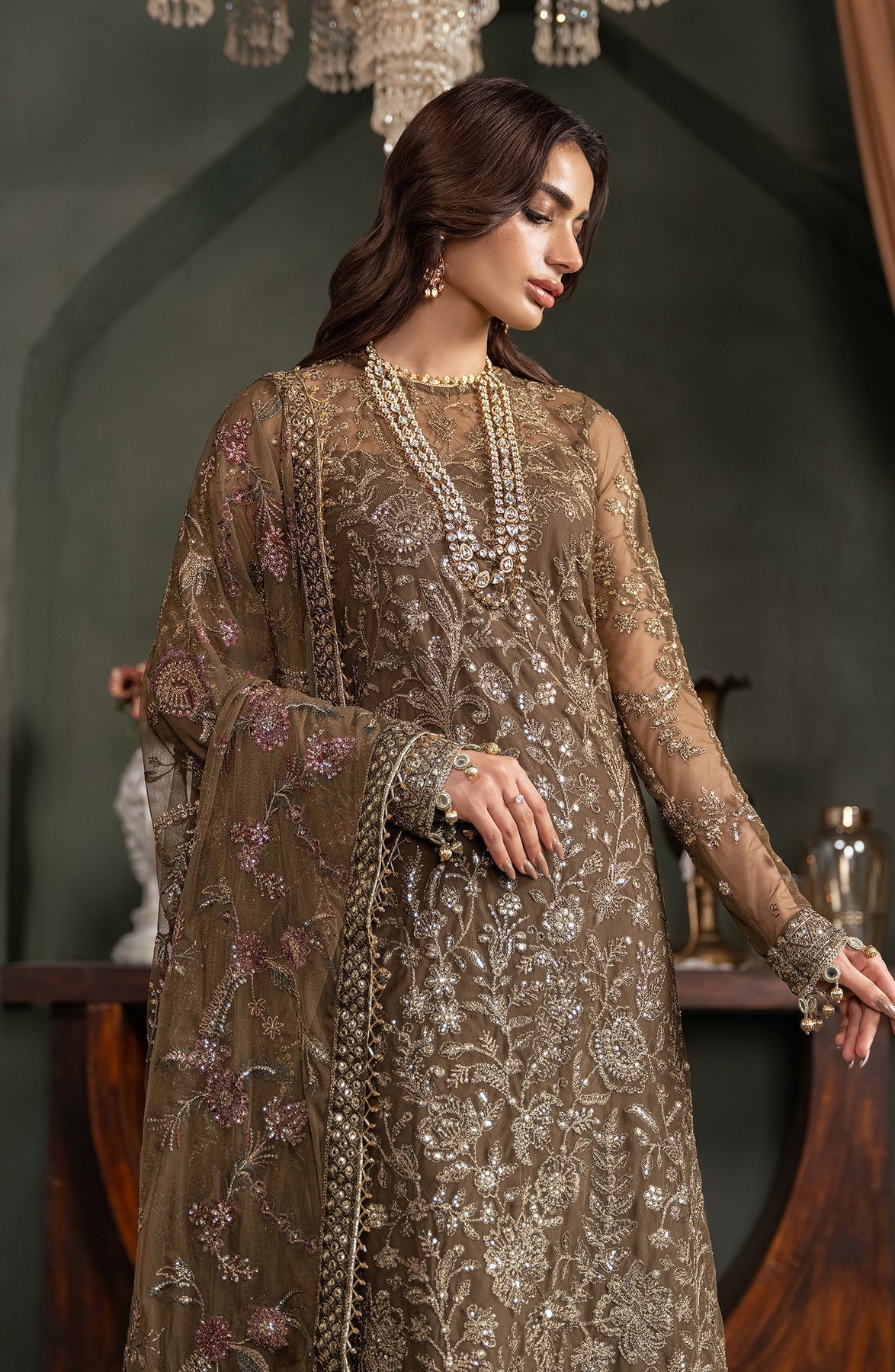 Zarif | Heritage Formals | ZHF 06 ZHALAY - by - Libasekhas UK - Registered Vendor of : Zarif - 100% Original Designer Dresss