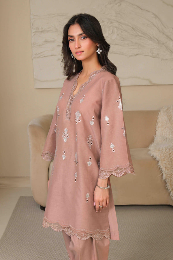 Noor by Saadia Asad | Noor Pret 25 | D8 - Pink Whim - by Libasekhas UK - Registered Vendor of : Noor by Saadia Asad - 100% Original Designer Dress