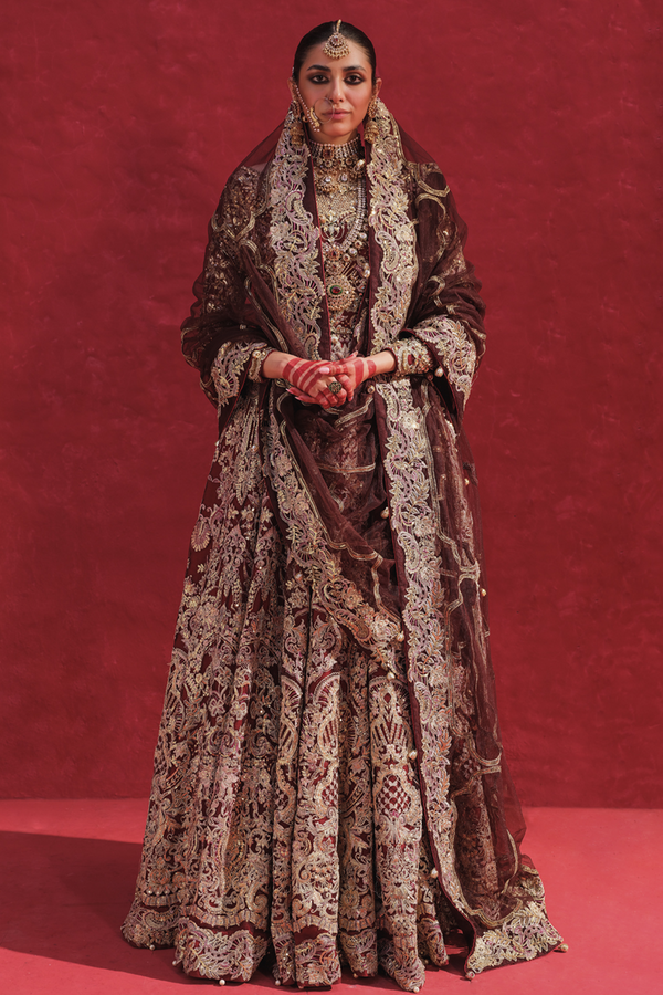 Erum Khan | Laal Rang | NEELOFAR - by - Libasekhas UK - Registered Vendor of : Erum Khan - 100% Original Designer Dresss