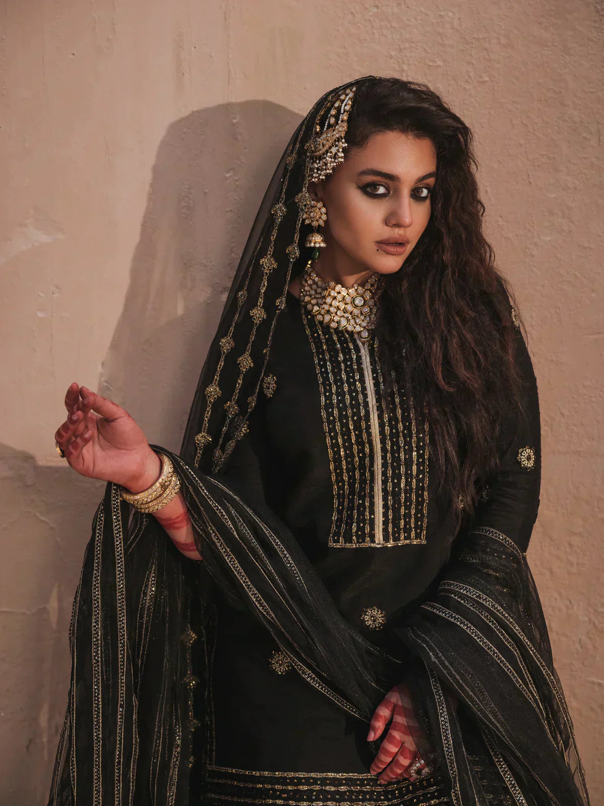 Erum Khan | Shab Siyah 23 | Noor - by - Libasekhas UK - Registered Vendor of : Erum Khan - 100% Original Designer Dresss