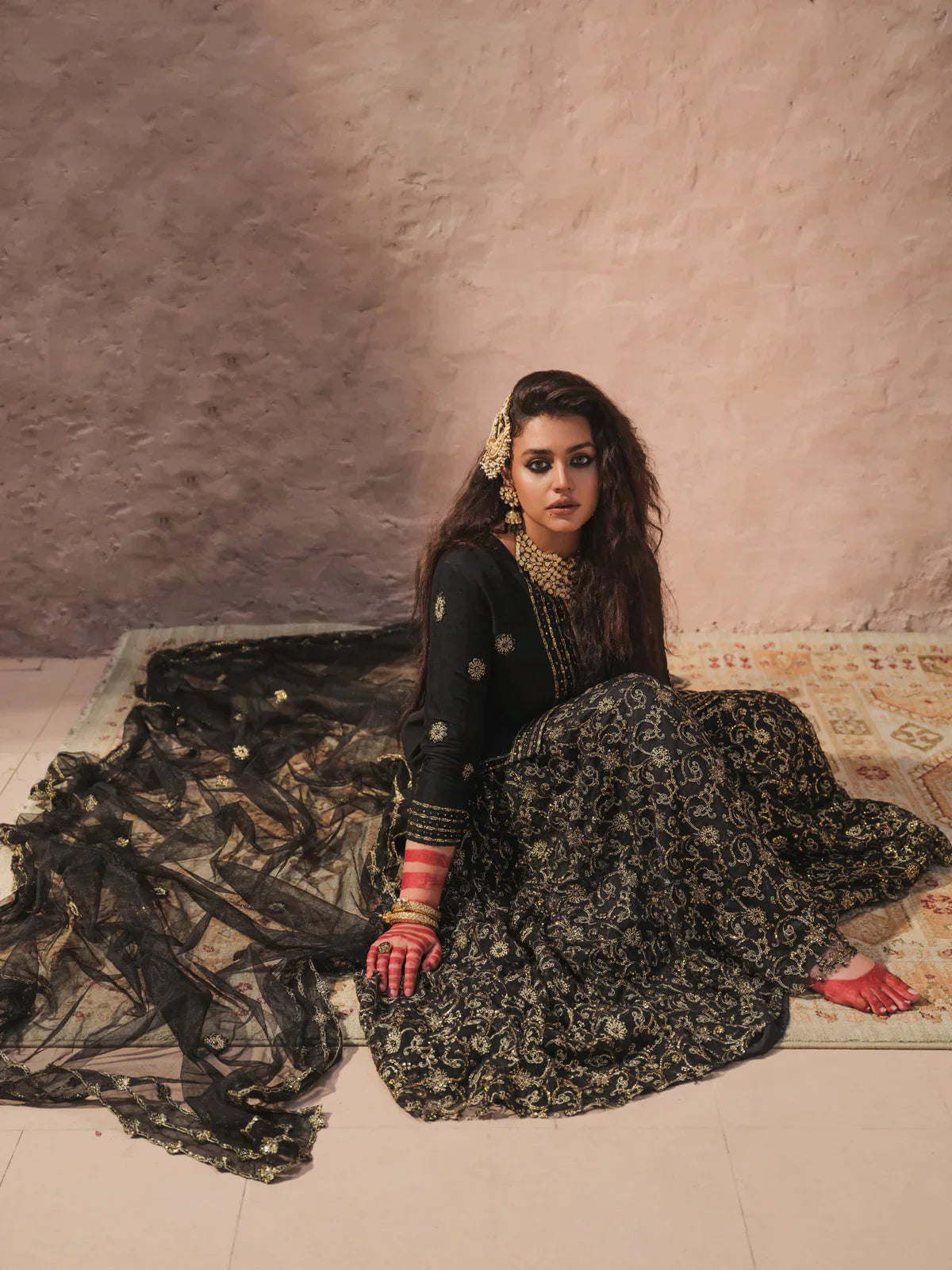 Erum Khan | Shab Siyah 23 | Noor - by - Libasekhas UK - Registered Vendor of : Erum Khan - 100% Original Designer Dresss