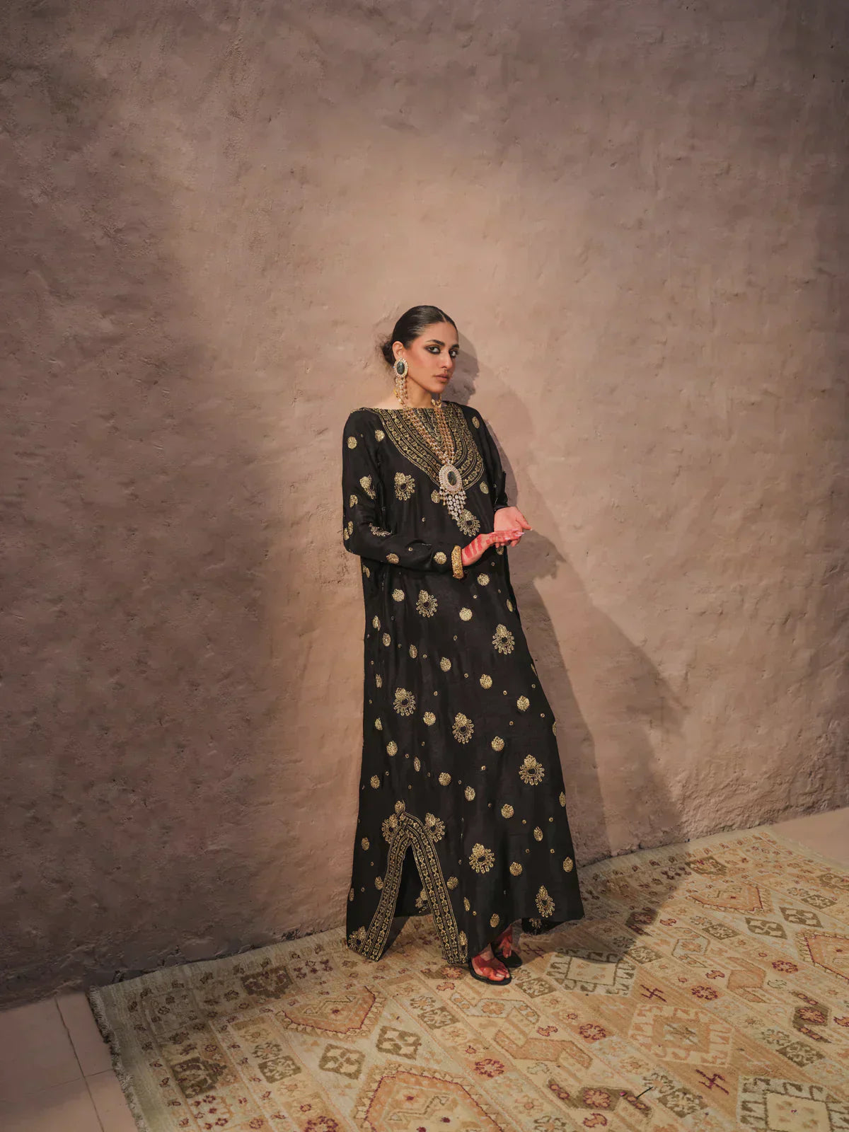 Erum Khan | Shab Siyah 23 | Chandni - by - Libasekhas UK - Registered Vendor of : Erum Khan - 100% Original Designer Dresss