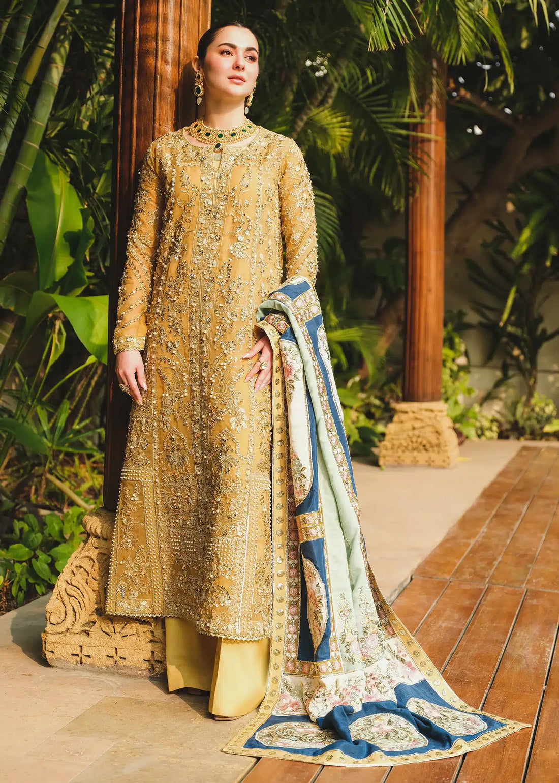 Saira Shakira | Wedding Collection 24 | Marigold - by - Libasekhas UK - Registered Vendor of : Saira Shakira - 100% Original Designer Dresss