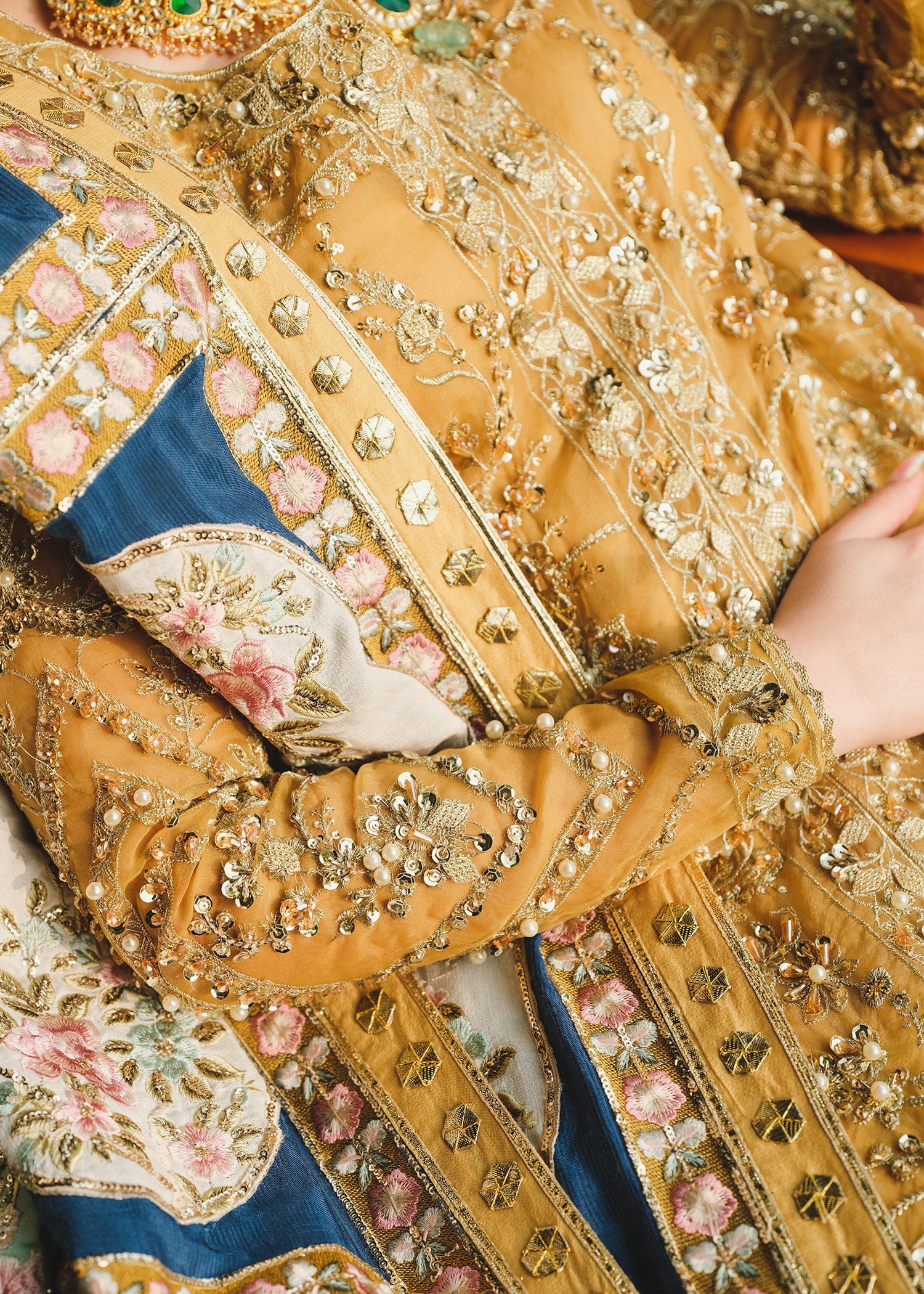 Saira Shakira | Wedding Collection 24 | Marigold - by - Libasekhas UK - Registered Vendor of : Saira Shakira - 100% Original Designer Dresss
