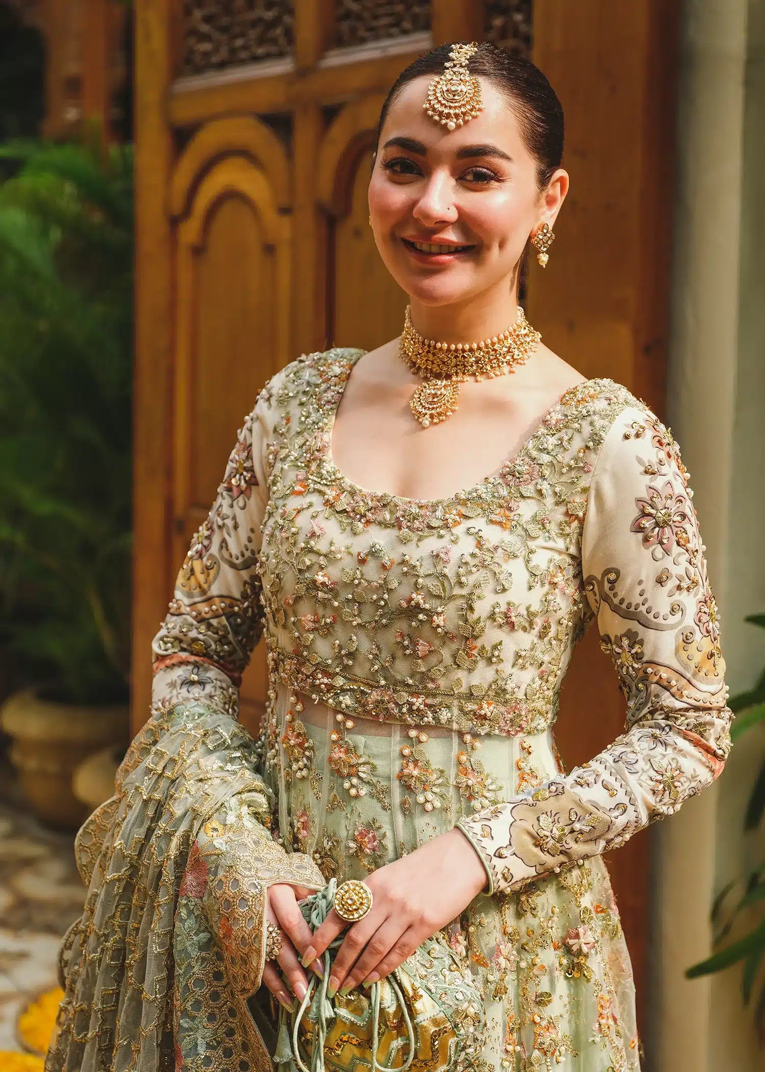 Saira Shakira | Wedding Collection 24 | Taupe - by - Libasekhas UK - Registered Vendor of : Saira Shakira - 100% Original Designer Dresss