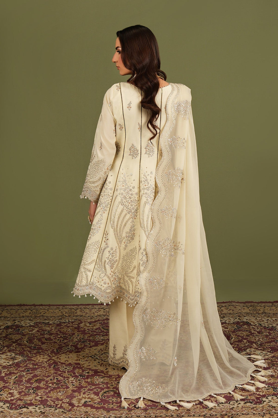 Alizeh | Luxe Raw Silk | AF-RS-13-Emily - by Libasekhas UK - Registered Vendor of : Alizeh - 100% Original Designer Dress