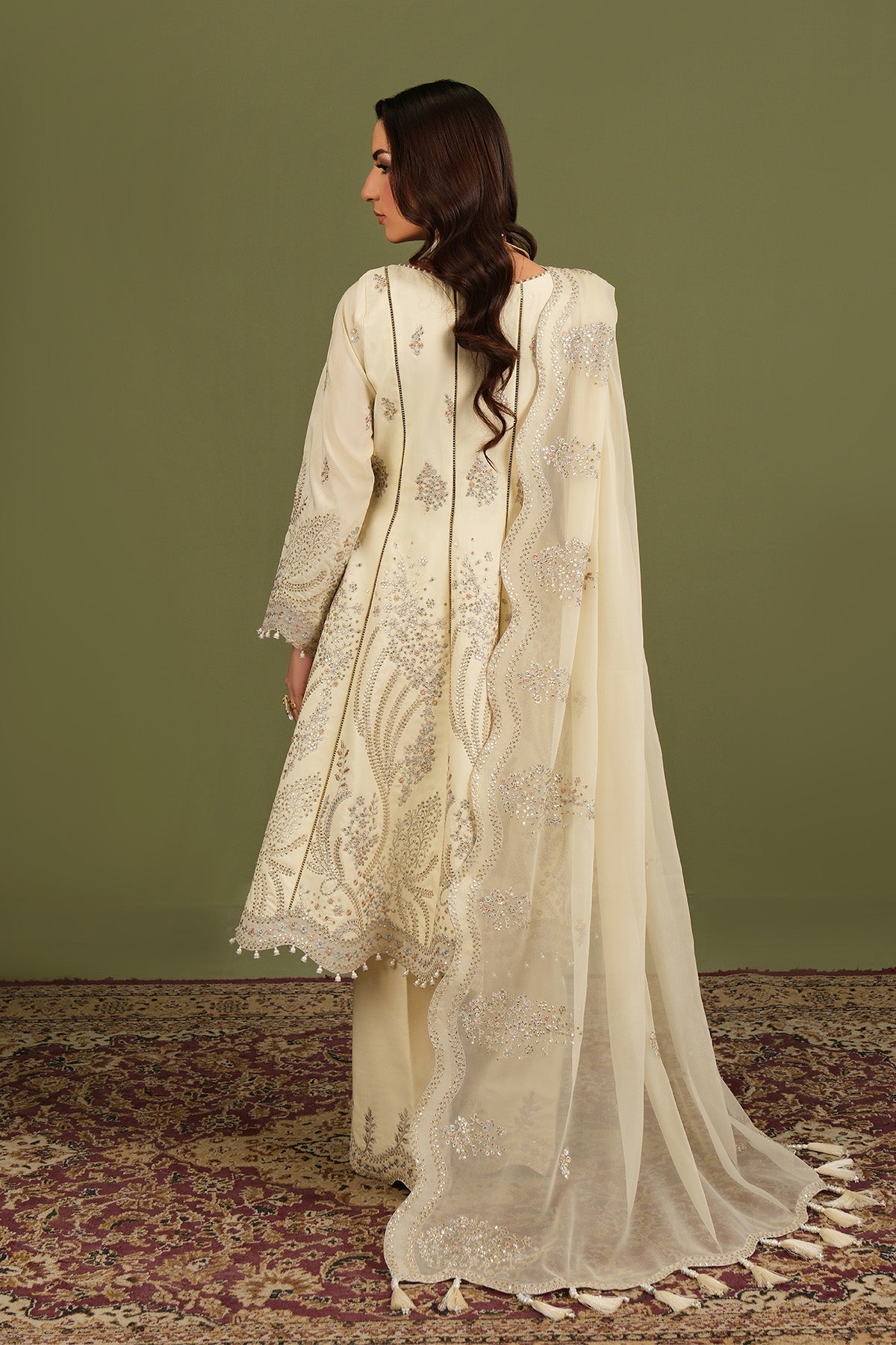 Alizeh | Luxe Raw Silk | AF-RS-13-Emily - by Libasekhas UK - Registered Vendor of : Alizeh - 100% Original Designer Dress