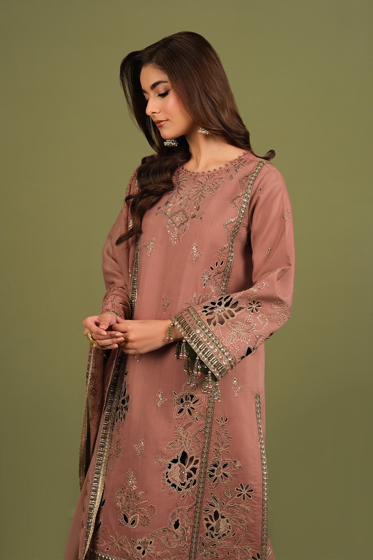 Alizeh | Luxe Raw Silk | AF-RS-12-Vesper - by Libasekhas UK - Registered Vendor of : Alizeh - 100% Original Designer Dress