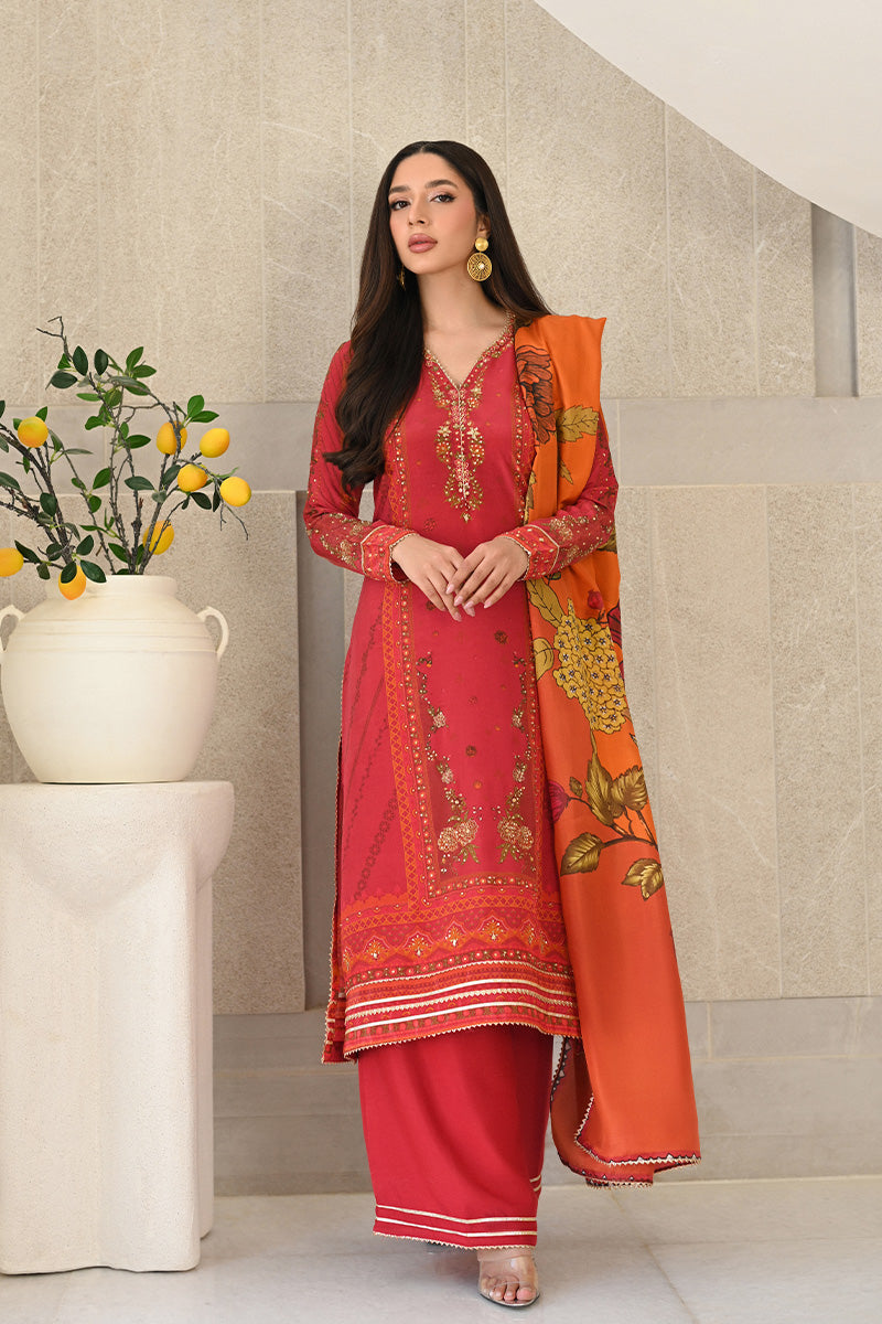Mina Hasan | Signature Pret | Autumn Rose - by Libasekhas - Registered Vendor of : Mina Hasan - 100% Original Designer Dress