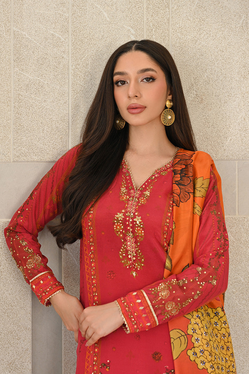 Mina Hasan | Signature Pret | Autumn Rose - by Libasekhas - Registered Vendor of : Mina Hasan - 100% Original Designer Dress