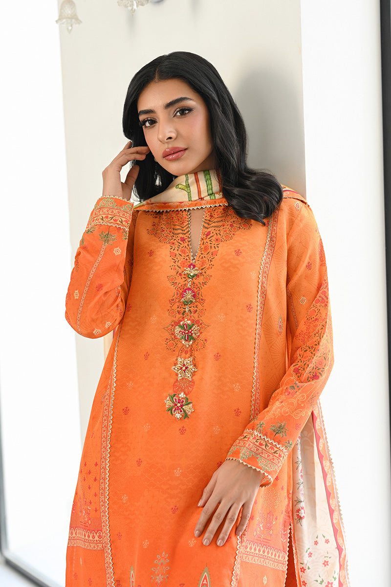Mina Hasan | Signature Pret | Mocha Majesty - by Libasekhas - Registered Vendor of : Mina Hasan - 100% Original Designer Dress