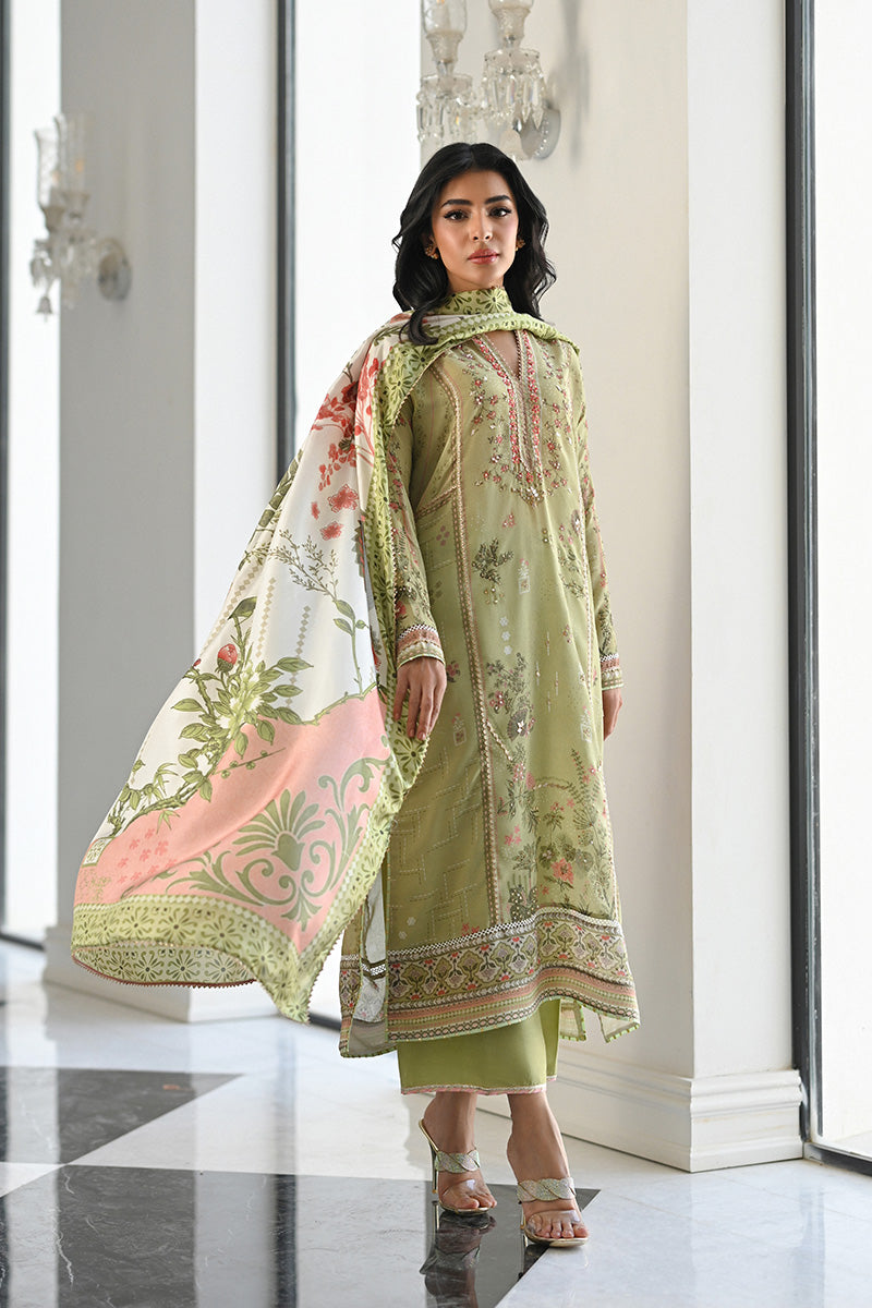 Mina Hasan | Signature Pret | Minted Pearls - by Libasekhas - Registered Vendor of : Mina Hasan - 100% Original Designer Dress