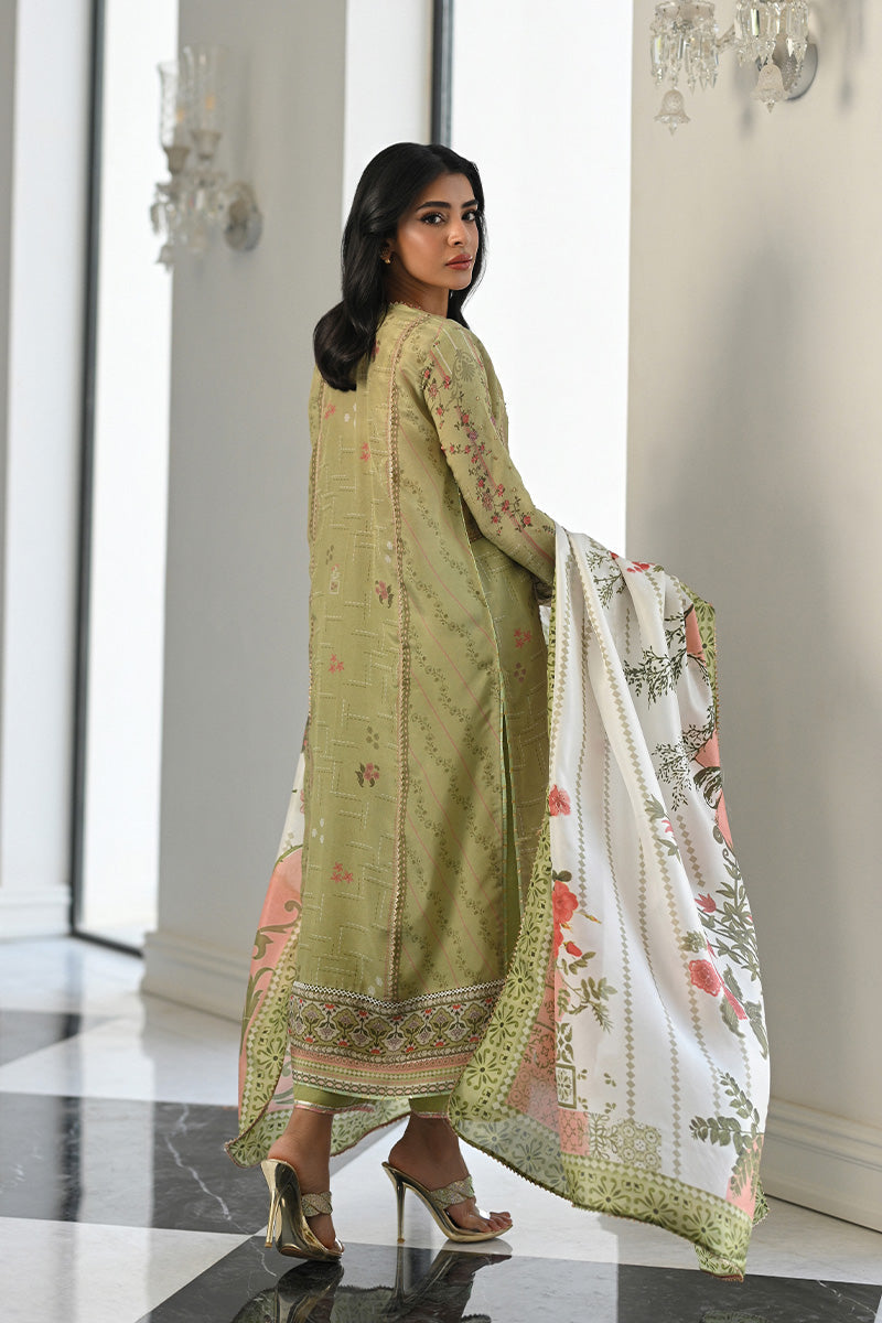 Mina Hasan | Signature Pret | Minted Pearls - by Libasekhas - Registered Vendor of : Mina Hasan - 100% Original Designer Dress
