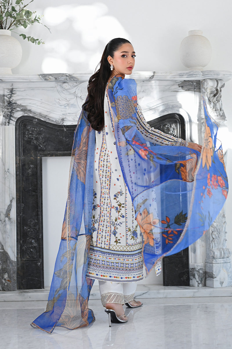 Mina Hasan | Signature Pret | Ceramic Garden - by Libasekhas - Registered Vendor of : Mina Hasan - 100% Original Designer Dress