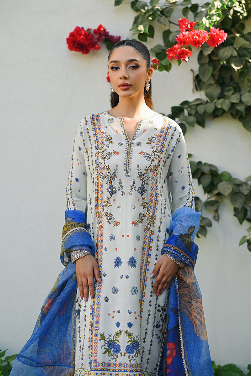 Mina Hasan | Signature Pret | Ceramic Garden - by Libasekhas - Registered Vendor of : Mina Hasan - 100% Original Designer Dress