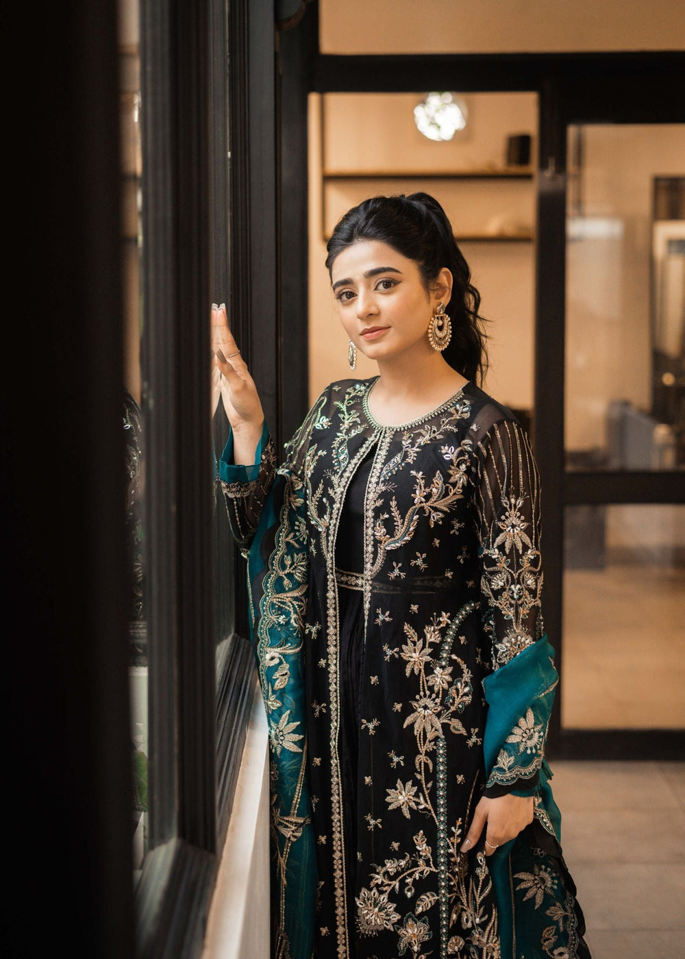 Fozia Khalid I Dilkash Festive Wear 25 | Belle Espoir - by Libasekhas UK - Registered Vendor of : Fozia Khalid - 100% Original Designer Dress