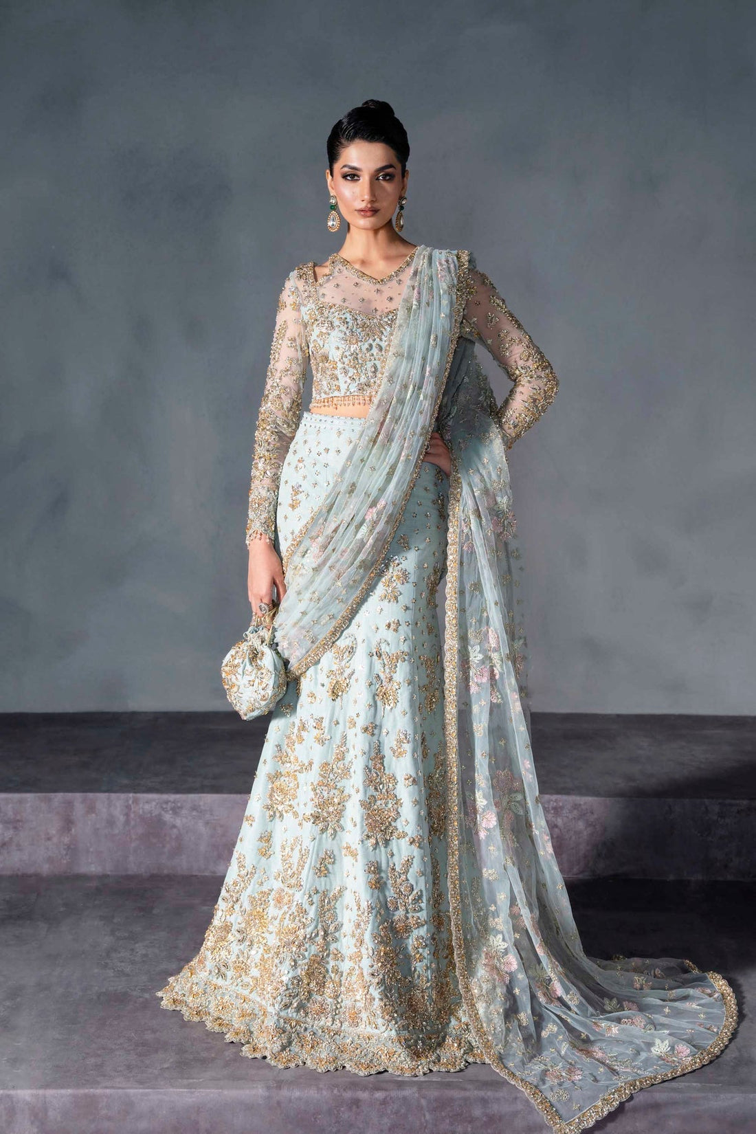 Akbar Aslam | Bridal Dresses | Evadelle - by Libasekhas UK - Registered Vendor of : Akbar Aslam - 100% Original Designer Dress