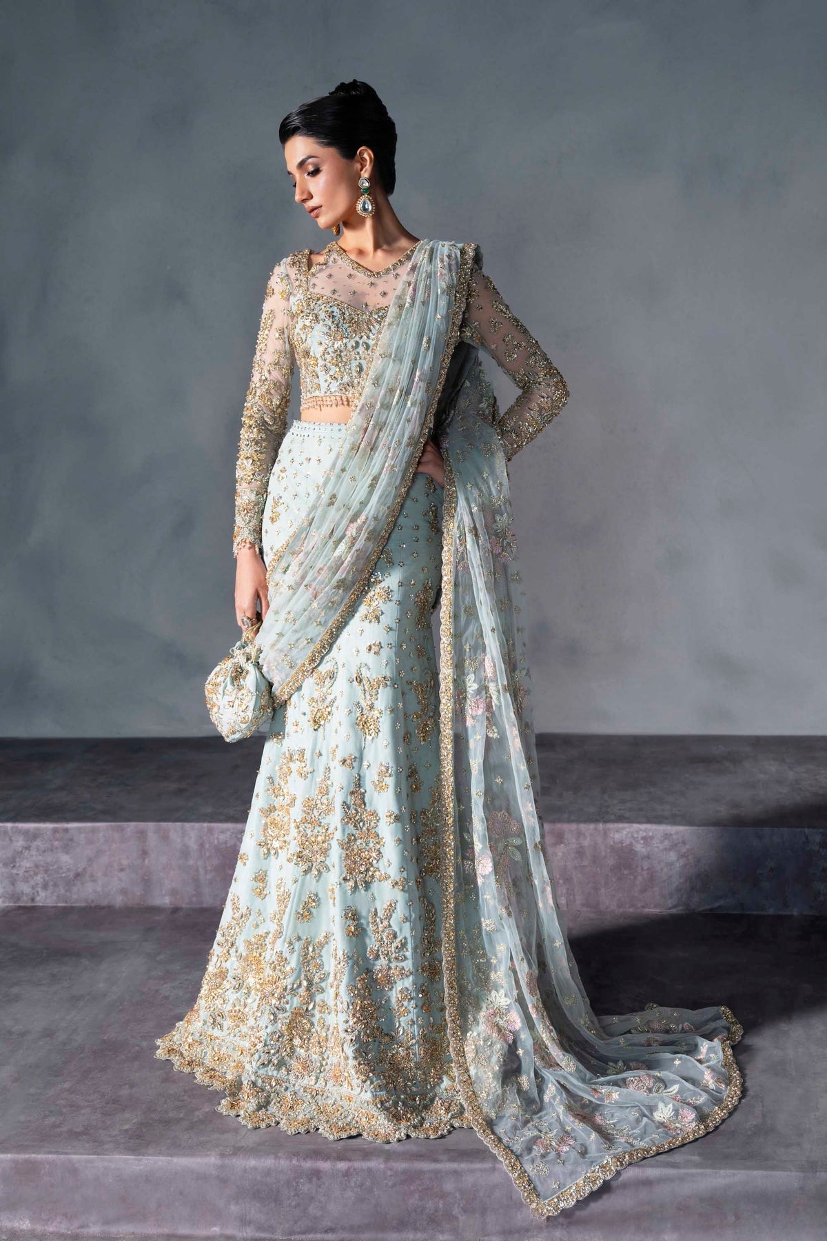 Akbar Aslam | Bridal Dresses | Evadelle - by Libasekhas UK - Registered Vendor of : Akbar Aslam - 100% Original Designer Dress