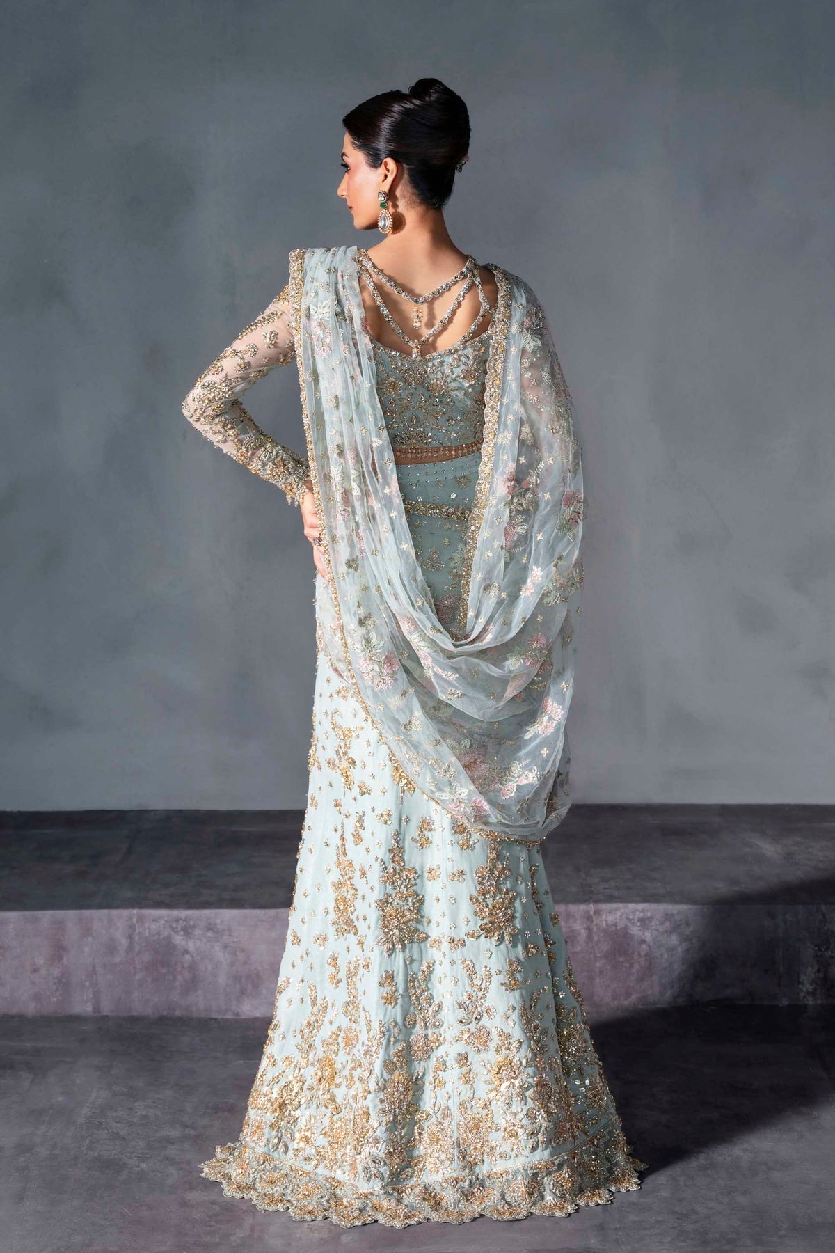 Akbar Aslam | Bridal Dresses | Evadelle - by Libasekhas UK - Registered Vendor of : Akbar Aslam - 100% Original Designer Dress