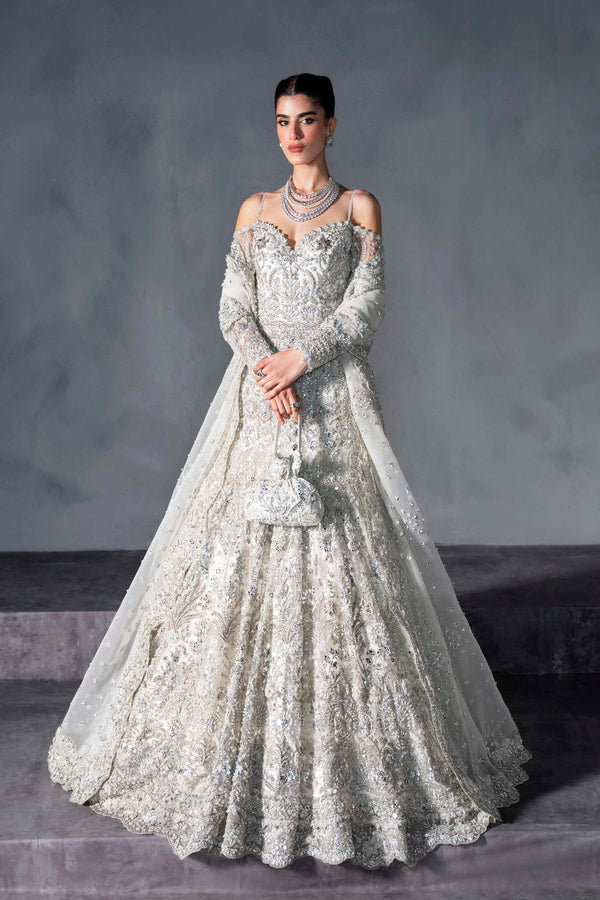 & other stories floral jacquard maxi dress in white Baltic Born Womens Cherie Jacquard Dress | Off White + Blue Floral