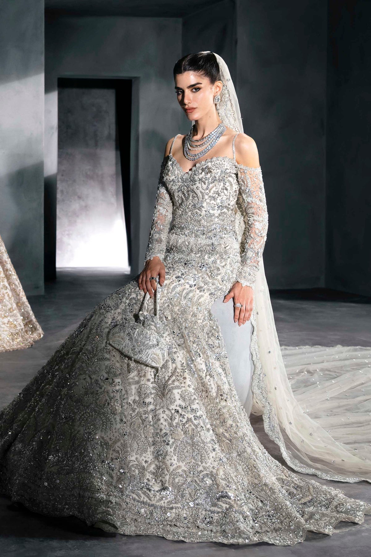 Akbar Aslam | Bridal Dresses | Mirella - by Libasekhas UK - Registered Vendor of : Akbar Aslam - 100% Original Designer Dress