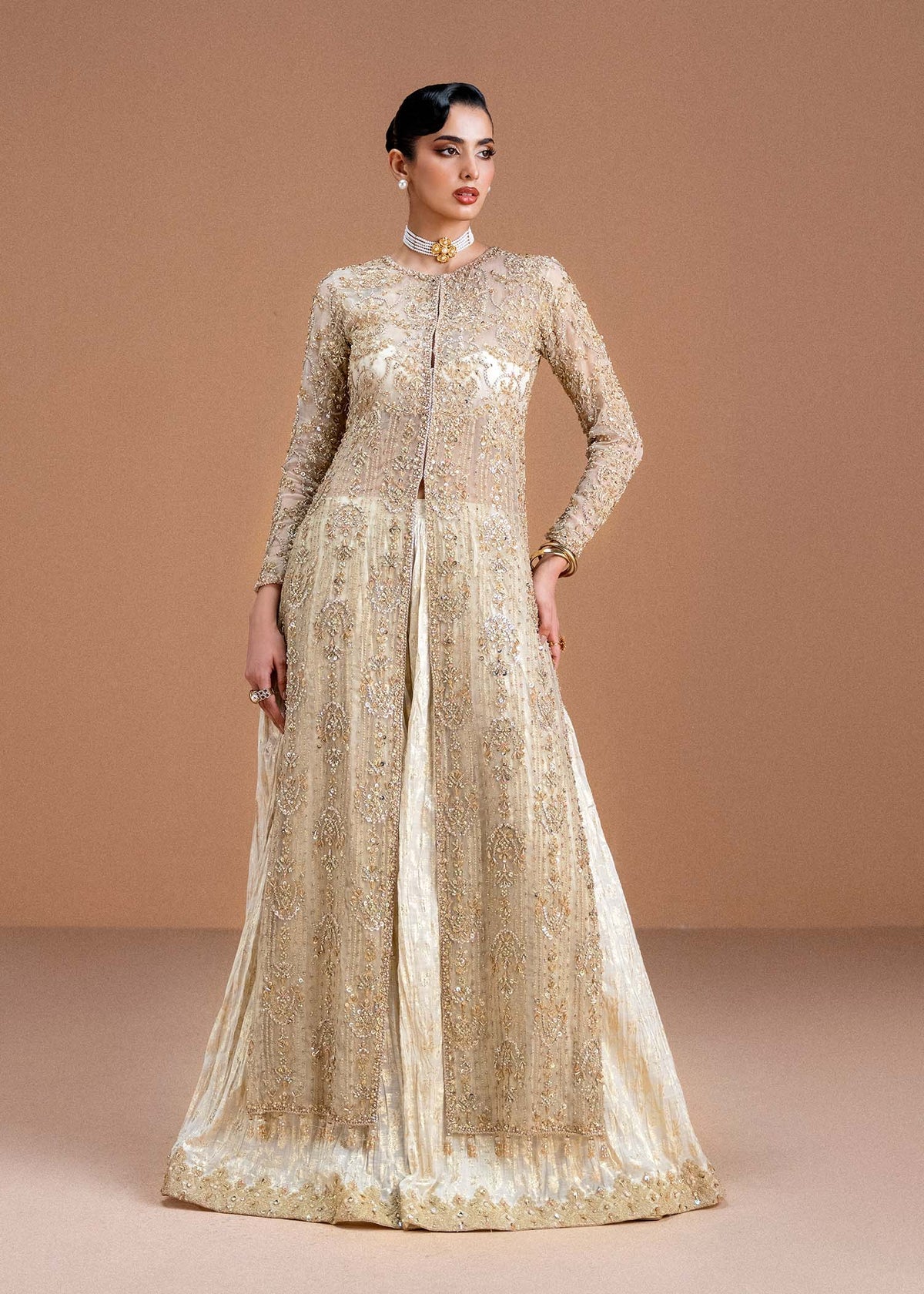 Kanwal Malik | Nysa Luxury Pret 25 | Aneesa - by Libasekhas UK - Registered Vendor of : Kanwal Malik - 100% Original Designer Dress