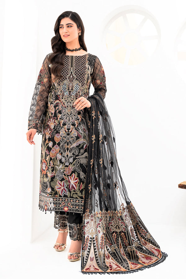 Ramsha | Minhal Organza Collection | M-803 - by - Libasekhas UK - Registered Vendor of : Ramsha - 100% Original Designer Dresss