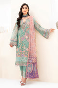 Ramsha | Minhal Organza Collection | M-807 - by - Libasekhas UK - Registered Vendor of : Ramsha - 100% Original Designer Dresss