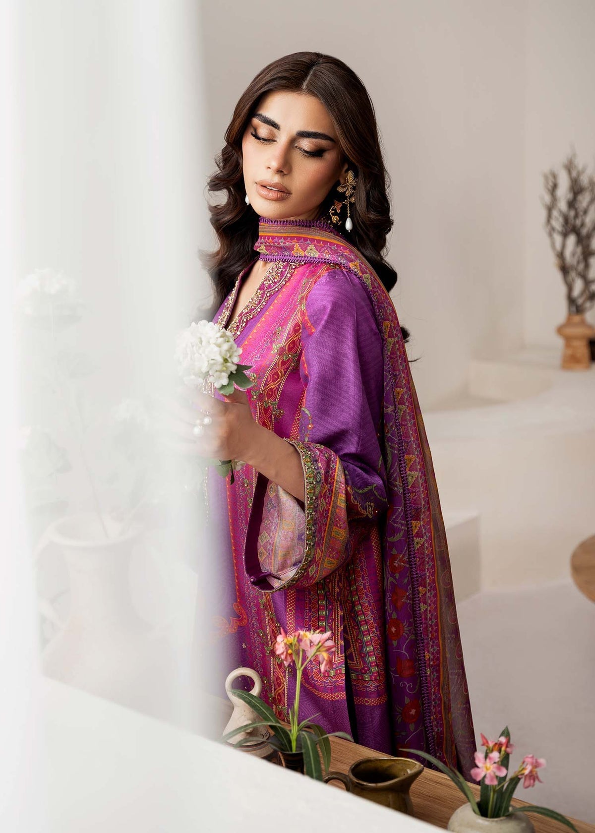 Kanwal Malik | Rosalia Silk Eid 25 | Giana - by - Libasekhas UK - Registered Vendor of : Kanwal Malik - 100% Original Designer Dresss