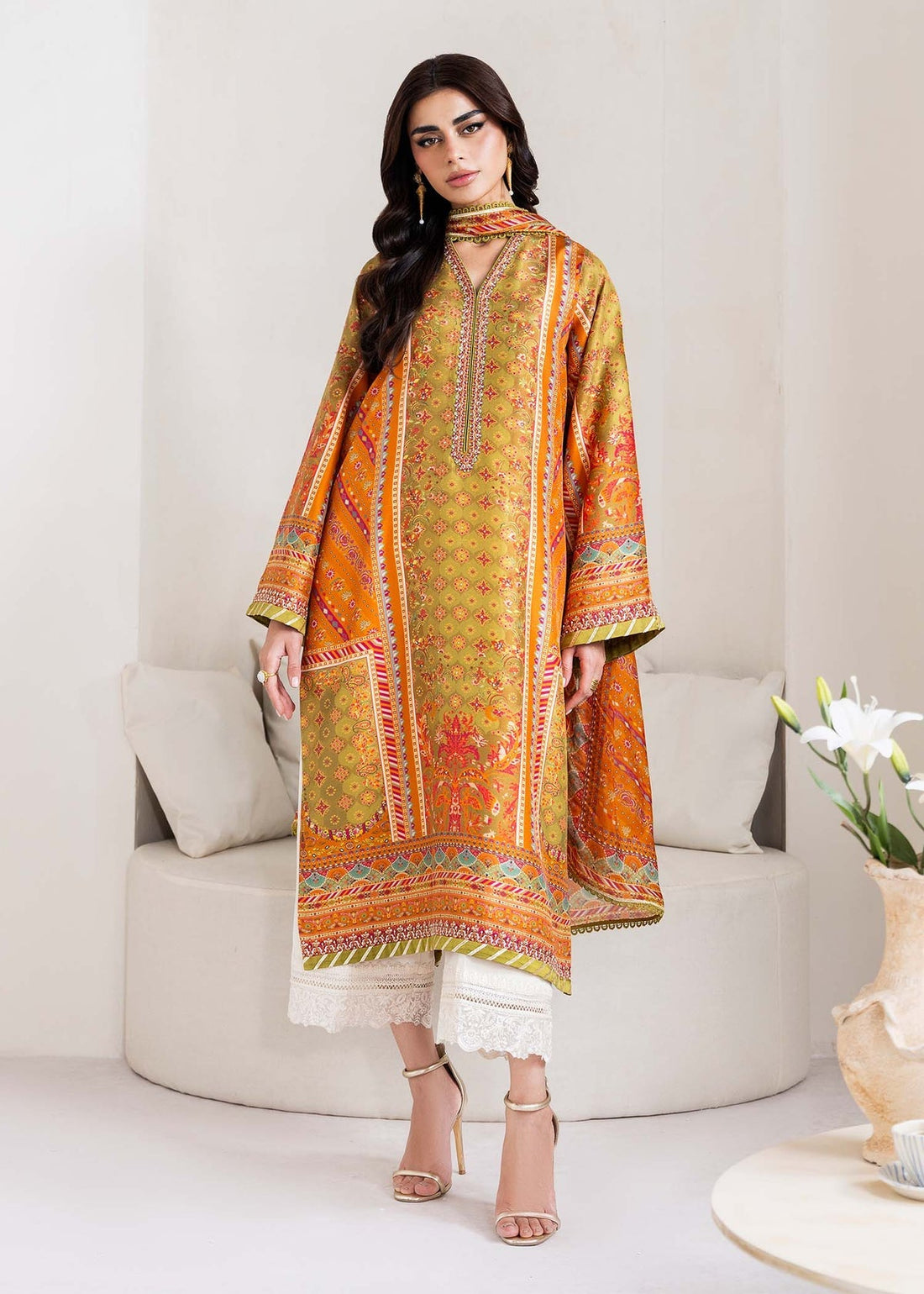 Kanwal Malik | Rosalia Silk Eid 25 | Elise - by - Libasekhas UK - Registered Vendor of : Kanwal Malik - 100% Original Designer Dresss