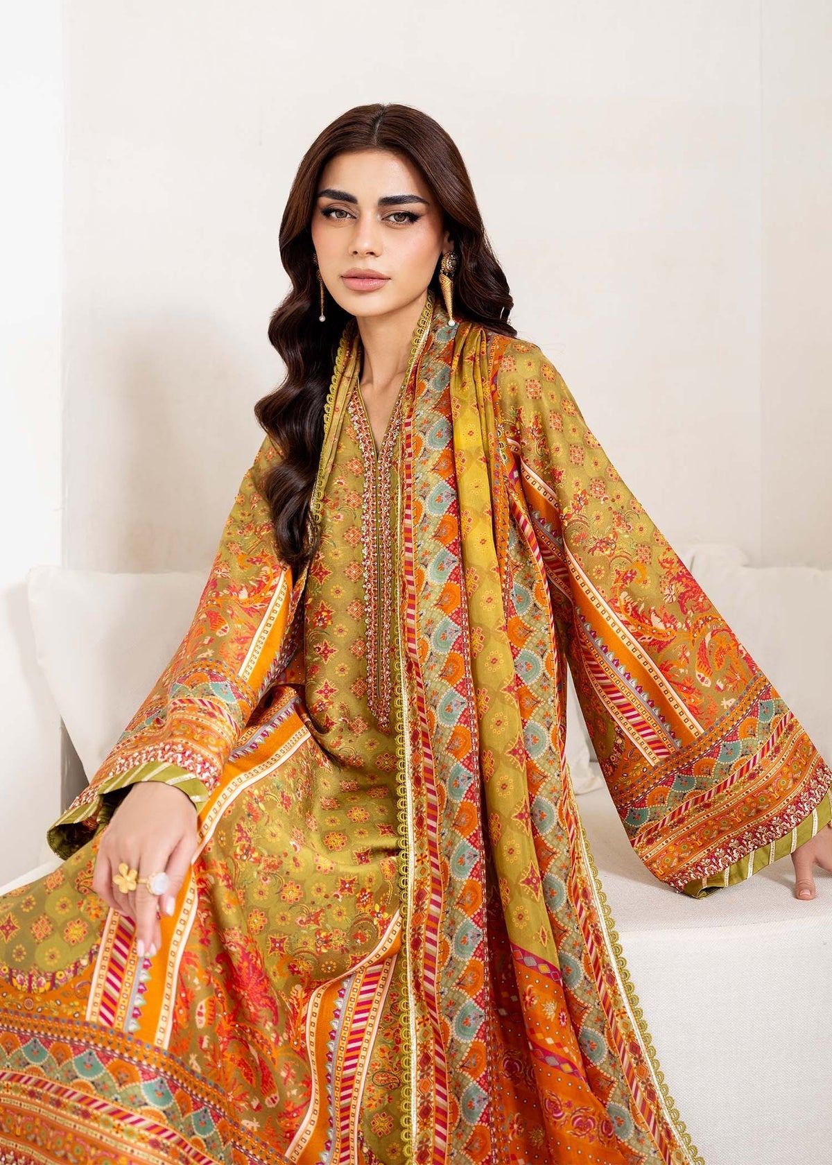 Kanwal Malik | Rosalia Silk Eid 25 | Elise - by - Libasekhas UK - Registered Vendor of : Kanwal Malik - 100% Original Designer Dresss