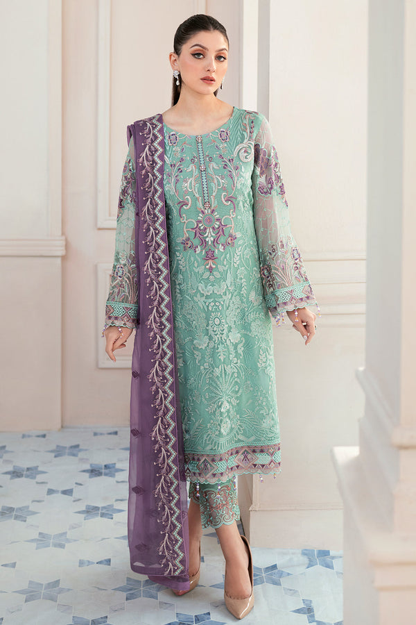 Ramsha | Rangoon Chiffon Collection 24 | D-902 - by - Libasekhas UK - Registered Vendor of : Ramsha - 100% Original Designer Dresss