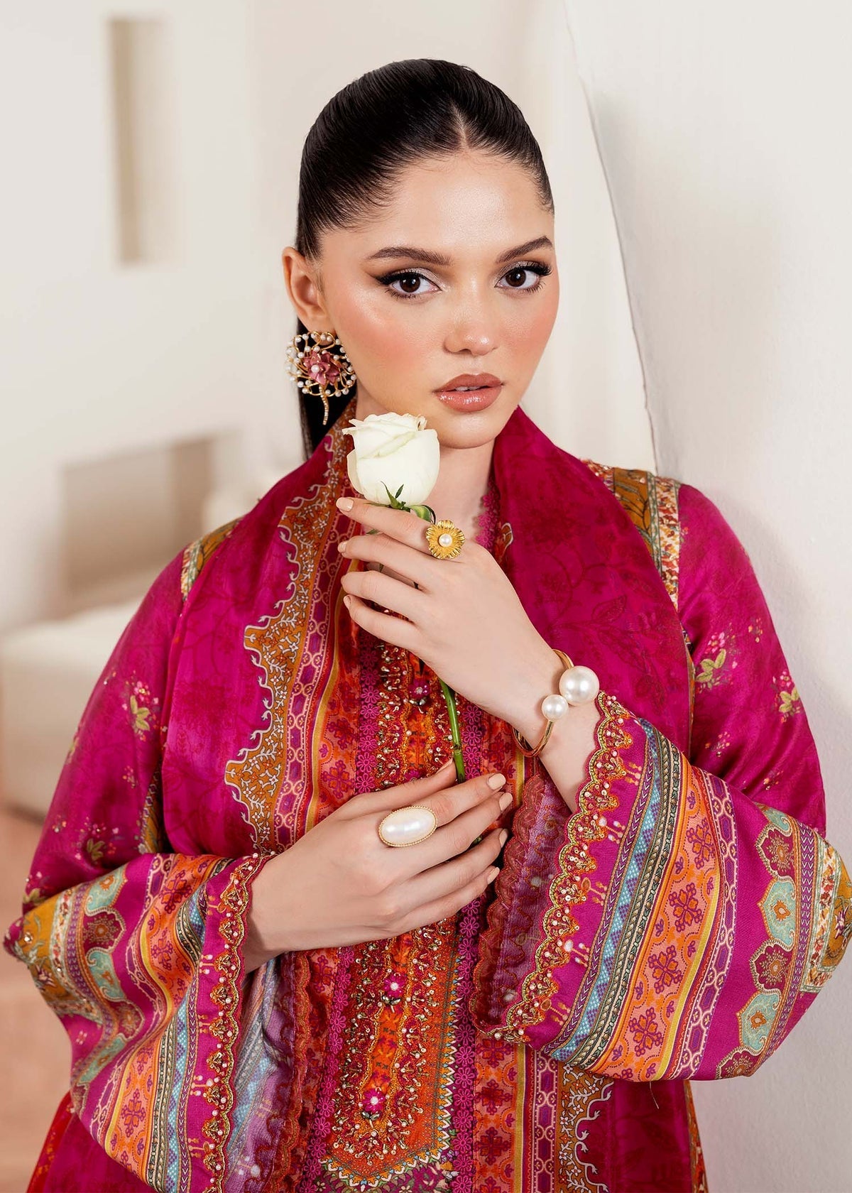 Kanwal Malik | Rosalia Silk Eid 25 | Sylvie - by - Libasekhas UK - Registered Vendor of : Kanwal Malik - 100% Original Designer Dresss