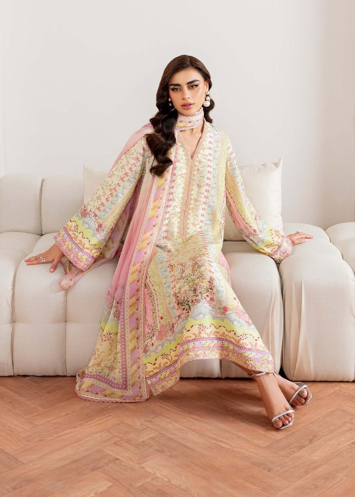 Kanwal Malik | Rosalia Silk Eid 25 | Seris - by - Libasekhas UK - Registered Vendor of : Kanwal Malik - 100% Original Designer Dresss