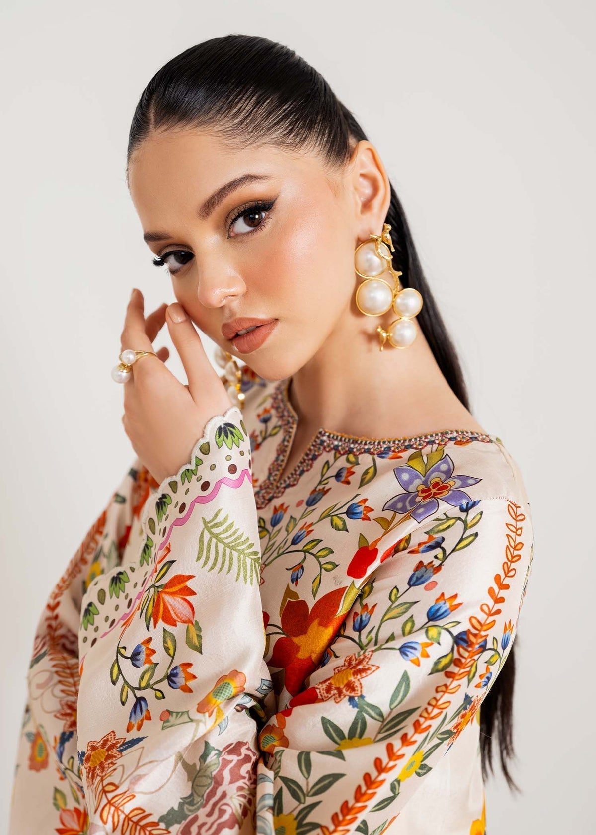 Kanwal Malik | Rosalia Silk Eid 25 | Celia - by - Libasekhas UK - Registered Vendor of : Kanwal Malik - 100% Original Designer Dresss
