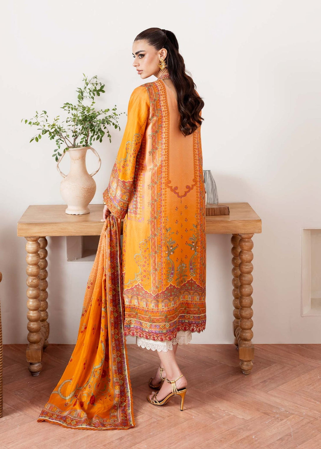 Kanwal Malik | Rosalia Silk Eid 25 | Kira - by - Libasekhas UK - Registered Vendor of : Kanwal Malik - 100% Original Designer Dresss