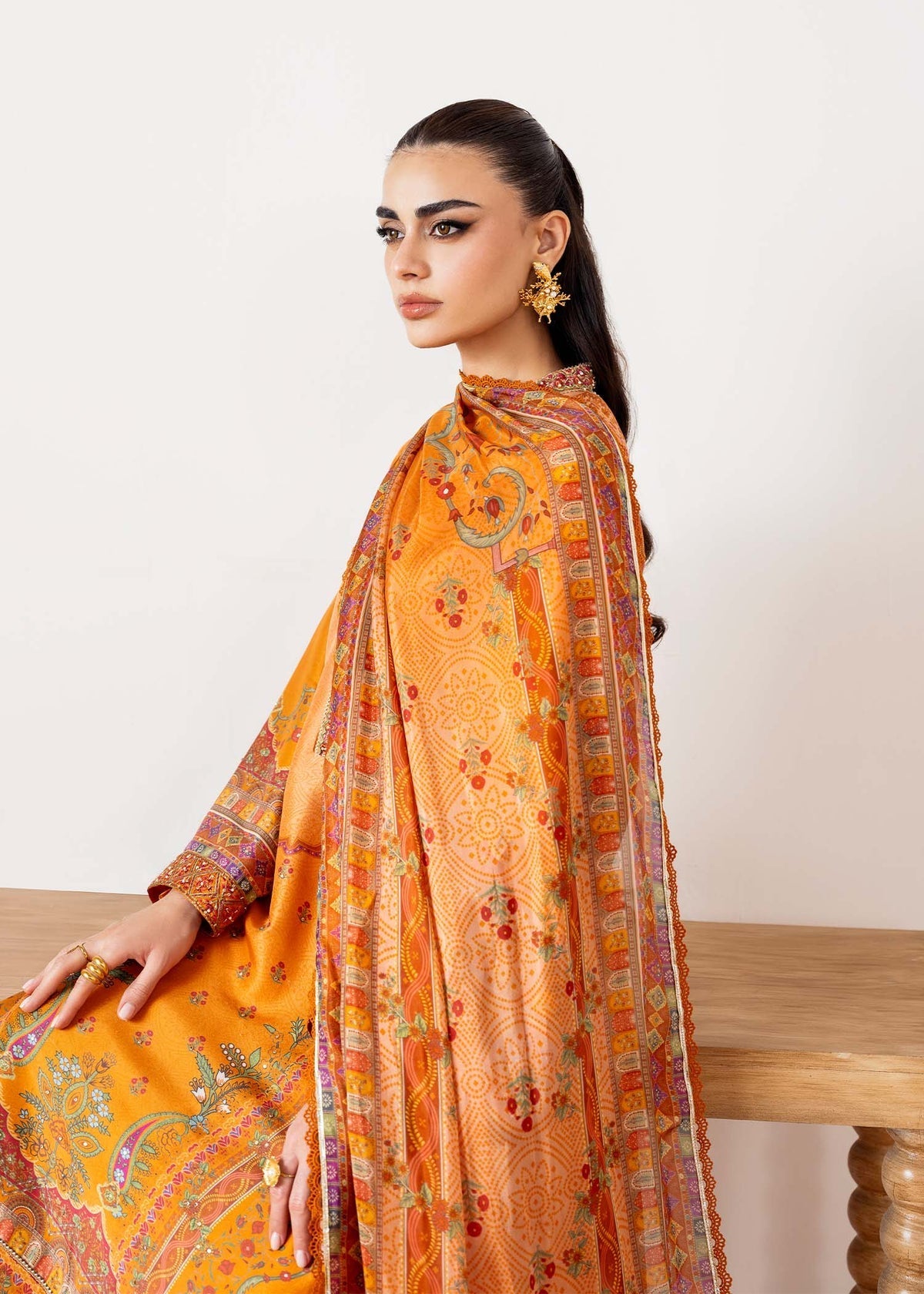 Kanwal Malik | Rosalia Silk Eid 25 | Kira - by - Libasekhas UK - Registered Vendor of : Kanwal Malik - 100% Original Designer Dresss