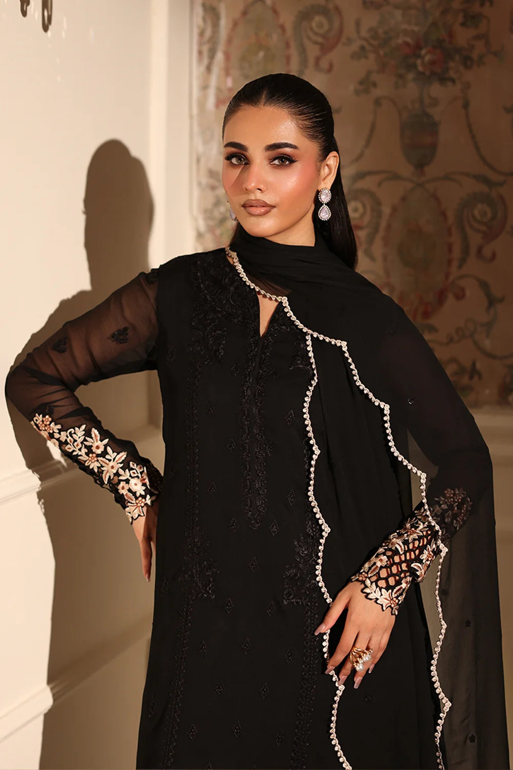 Azure | Ensembles | Dusken Lace - by Libasekhas UK - Registered Vendor of : Azure - 100% Original Designer Dress