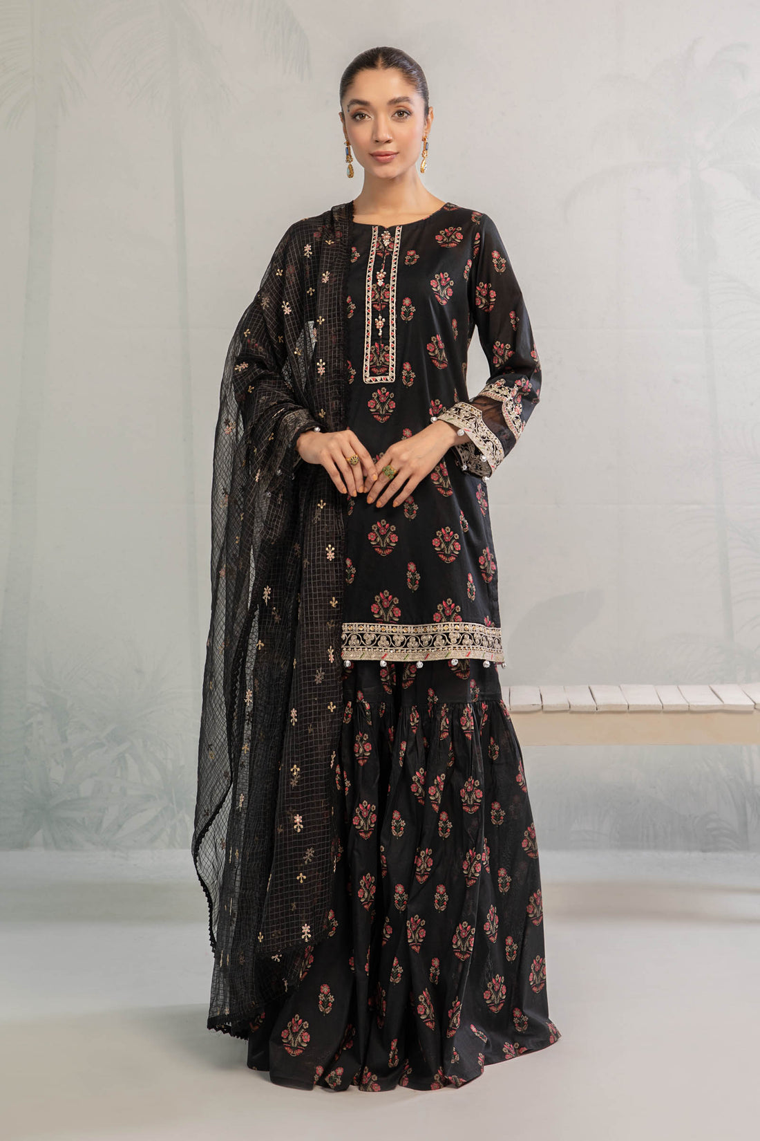 Maira B | Ready to Wear | DW-EA23-06R1 - by - Libasekhas UK - Registered Vendor of : Maria B - 100% Original Designer Dresss