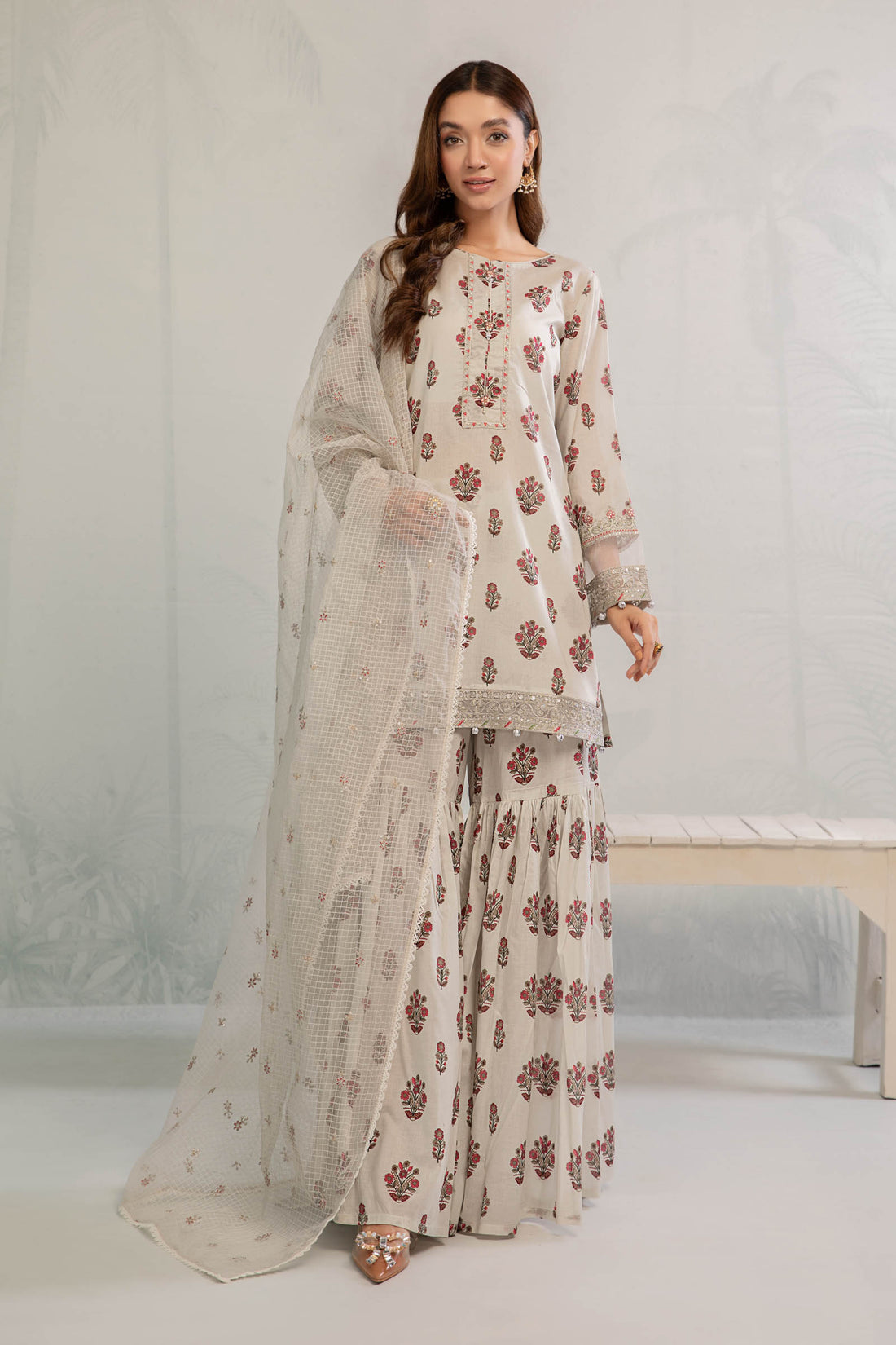 Maira B | Ready to Wear | DW-EA23-06R1 - by - Libasekhas UK - Registered Vendor of : Maria B - 100% Original Designer Dresss
