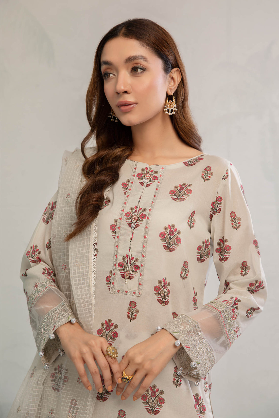 Maira B | Ready to Wear | DW-EA23-06R1 - by - Libasekhas UK - Registered Vendor of : Maria B - 100% Original Designer Dresss