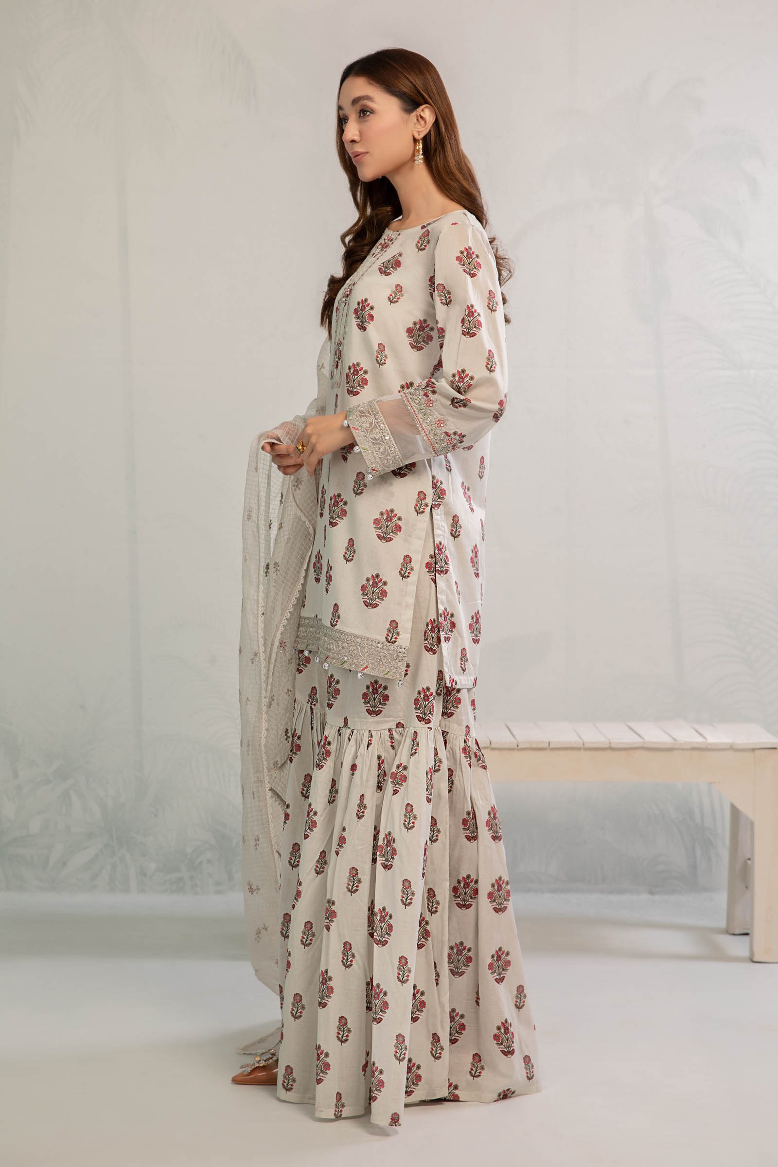Maira B | Ready to Wear | DW-EA23-06R1 - by - Libasekhas UK - Registered Vendor of : Maria B - 100% Original Designer Dresss