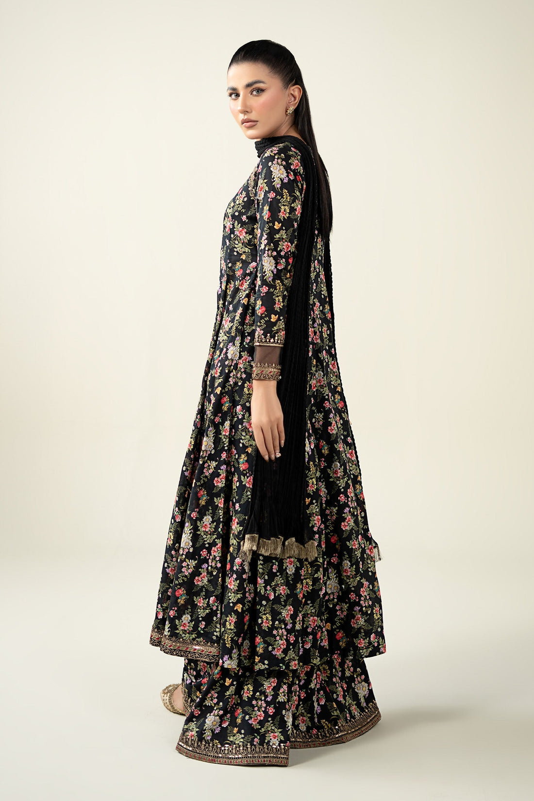 Maria B | Pre Fall Dresses | 3 Piece Printed Lawn Suit KK - by Libasekhas UK - Registered Vendor of : Maria B - 100% Original Designer Dress
